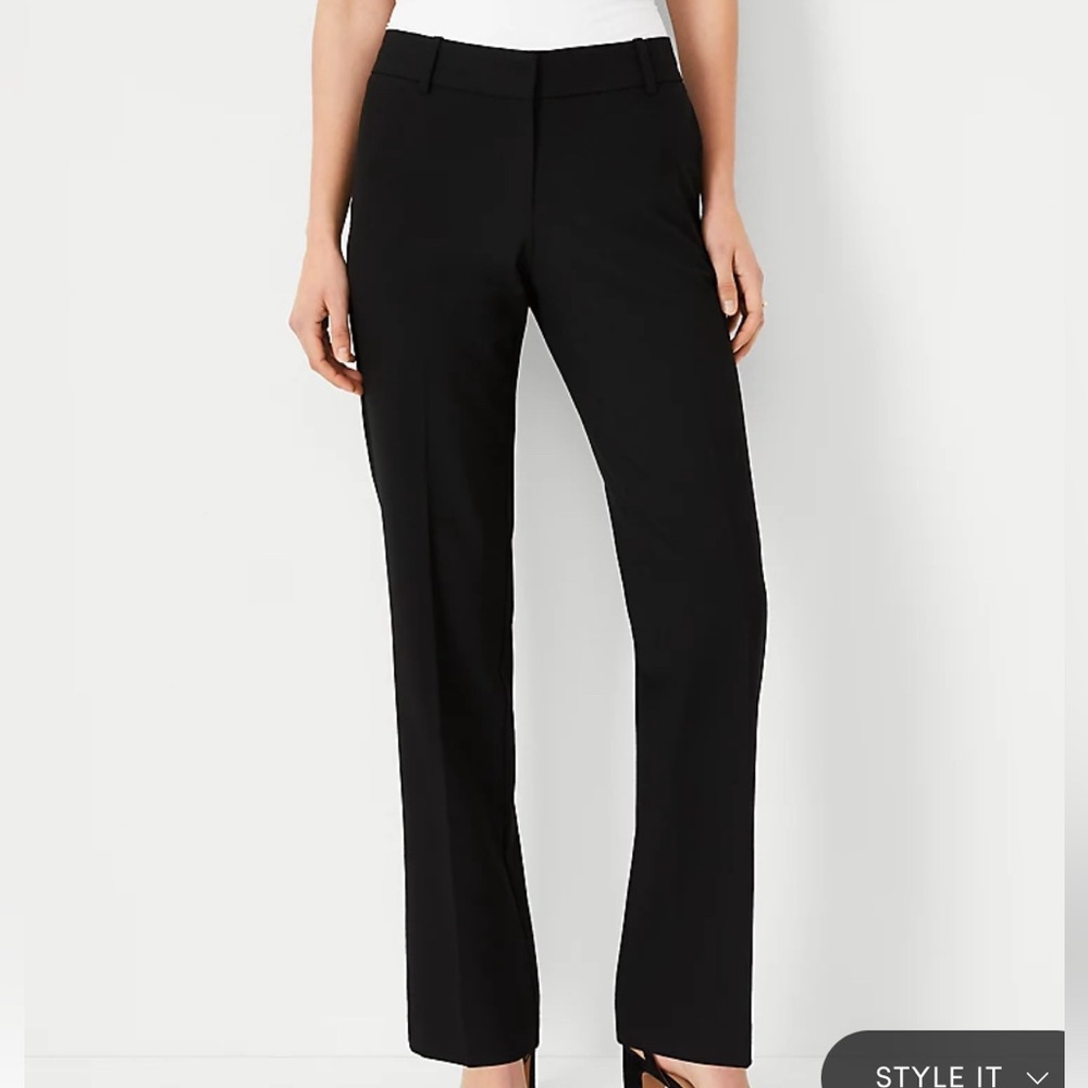 Ann Taylor Devin black pants size 10